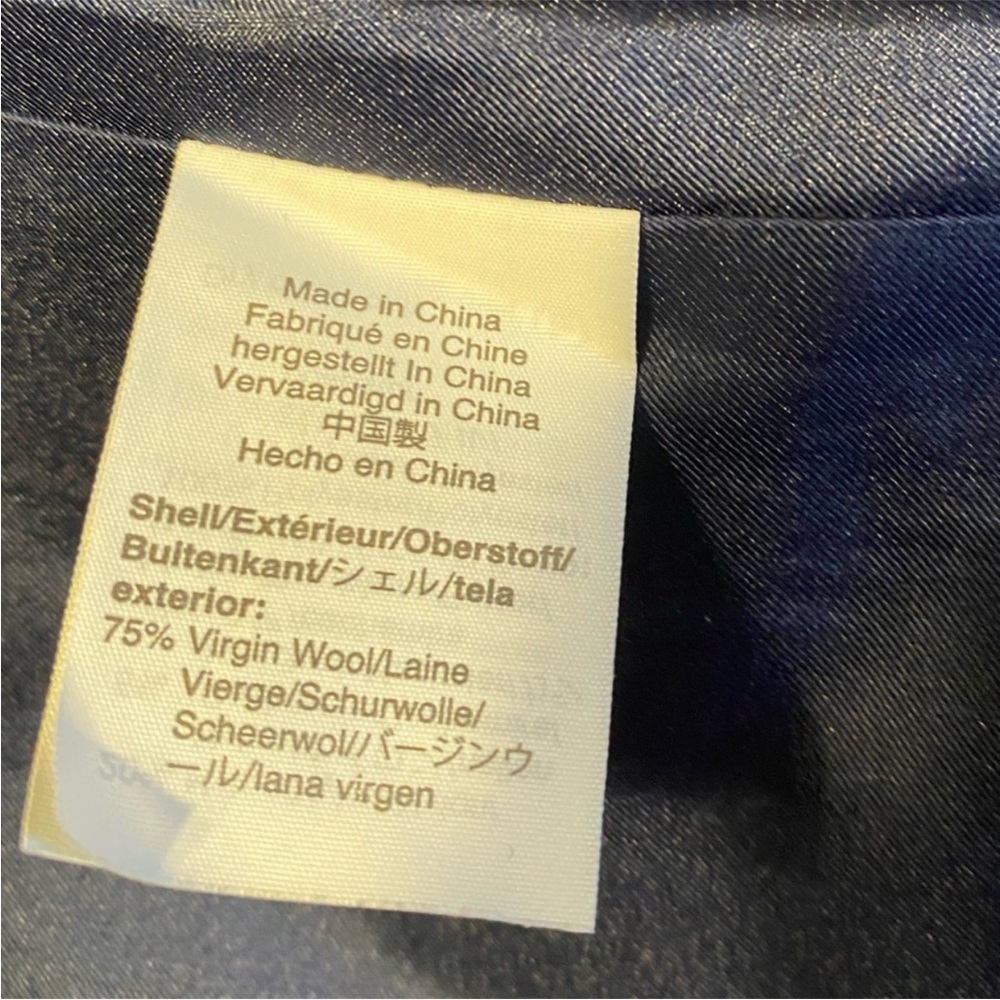 $398 J.Crew DOUBLE-BREASTED TOPCOAT IN
WOOL CASHMERE Black - Picture 12 of 15